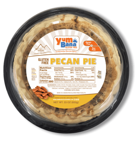 Yumbana Gluten Free Pecan Pie