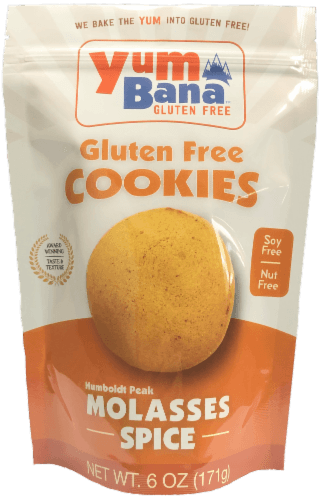 Yum Bana Molasses Spice Gluten-Free Cookies
