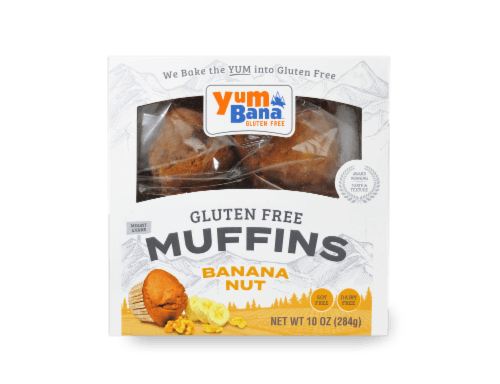 Yumbana Gluten Free Banana Nut Muffins
