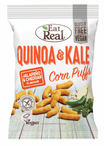 Eat Real Jalapeno & Cheddar Flavor Quinoa & Kale Puffs