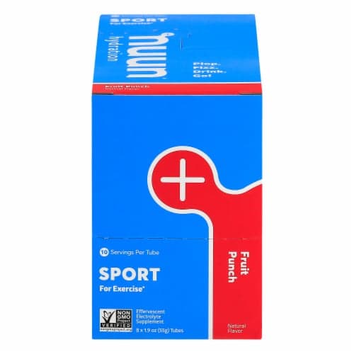 Nuun Hydration Fruit Punch Flavor Electrolyte