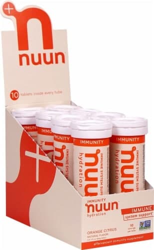 Nuun Hydration Orange Citrus Immunity Drink