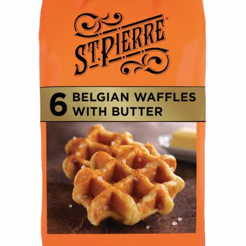 St. Pierre Brioche Waffles With Butter
