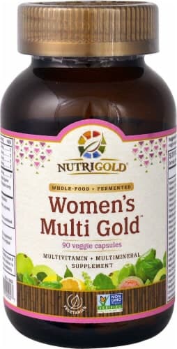 Nutrigold Whole-Food Women'S Multi Gold Veggie Capsules