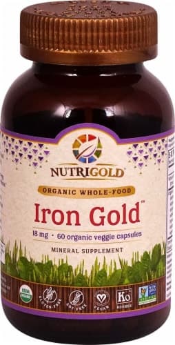 Nutrigold Iron Gold Vegetarian Caps