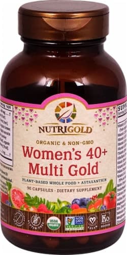 Nutrigold Organic Women'S 40 Plus Multi Gold Capsules