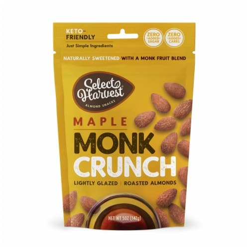 Select Harvest Maple Monk Crunch Almonds