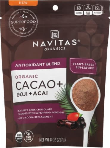 Navitas Organic Cacao Goji And Acai Antioxidant Blend