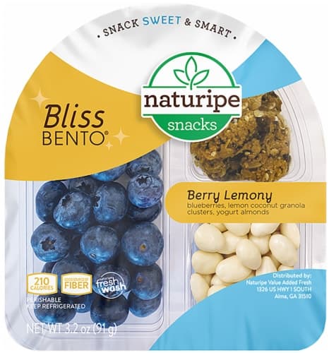 Naturipe Snacks Bliss Bento Berry Lemony