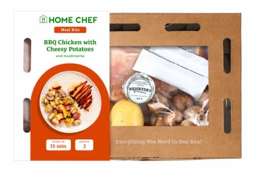 Home Chef Meal Kit Bbq Chicken With Cheesy Potatoes
