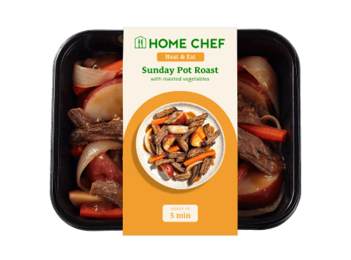 Home Chef Heat And Eat Sunday Pot Roast With Roasted Vegetables