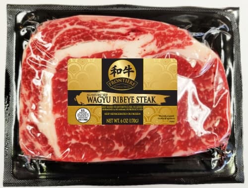 Frontiere Natural Meats Wagyu Beef Ribeye Steak