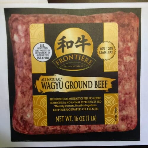 Frontiere Natural Meats Wagyu 80/20 Ground Beef