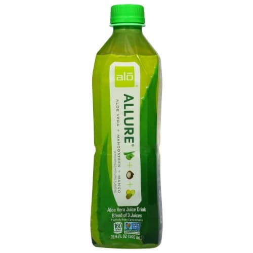 Alo Allure Aloe Vera Juice Drink Mangosteen + Mango