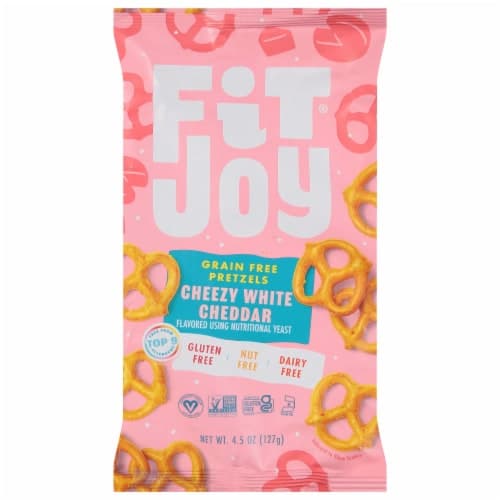 Fitjoy Pretzels White Cheddar