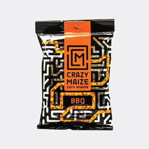 Castle Foods Crazy Maize Bbq Corn Snacks