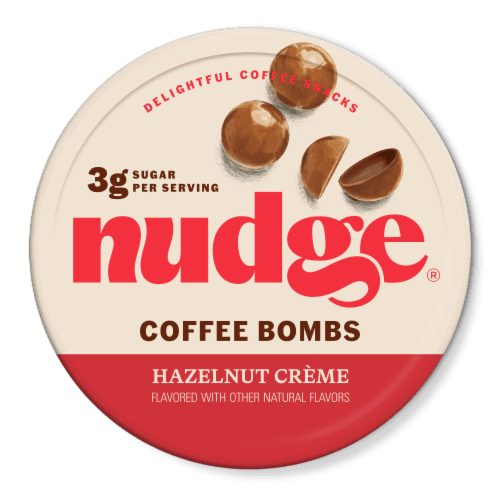 Nudge Hazlenut Creme Coffee Bombs