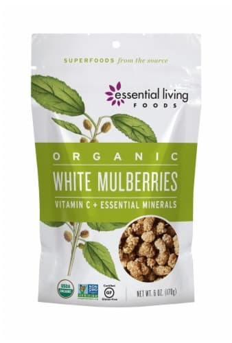 Essential Living Foods  Organic White Mulberries