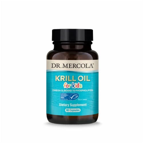 Mercola Krill Oil For Kids Supplement Capsules
