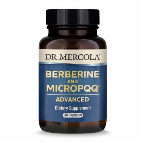 Mercola Berberine And Micropqq Advanced Capsules