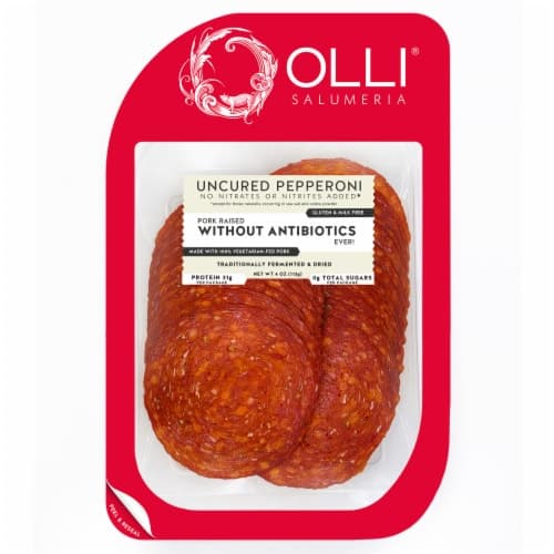 Ollie Salumeria Sliced Premium Abf Salami