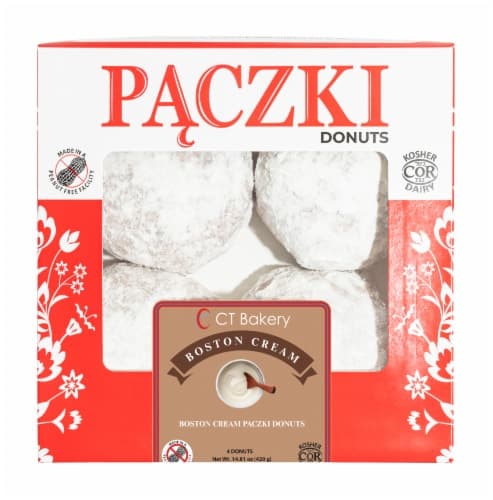 Ct Bakery Boston Cream Paczki Donuts