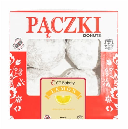 Ct Bakery Yeast Powdered Donuts With Lemon Filling
