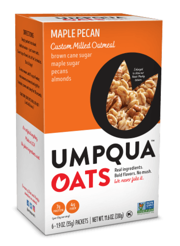Umpqua Oats Insane Grains Maple Pecan Harvest With Quinoa & Chia Oatmeal