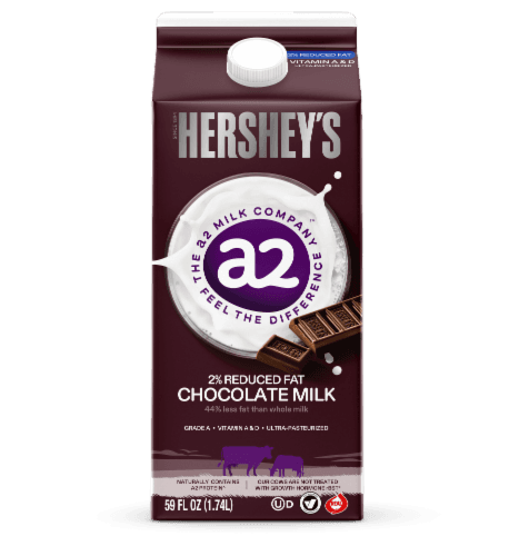 A2 Milk Chocolate 2% Reduced Fat Milk