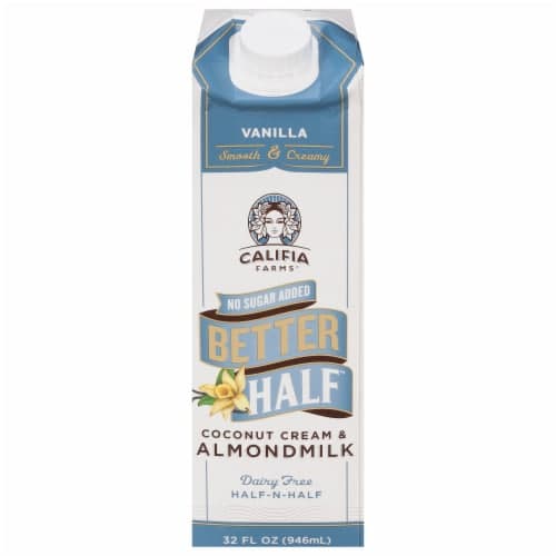 Califia Farms Better Half Vanilla Coconut Cream And Almond Milk Creamer