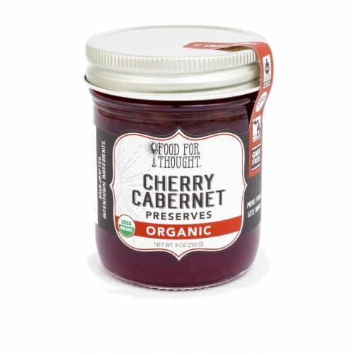 Organic Cherry Cabernet Preserves