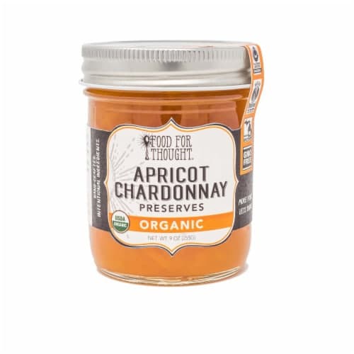 Food For Thought Organic Apricot Chardonnay Preserves