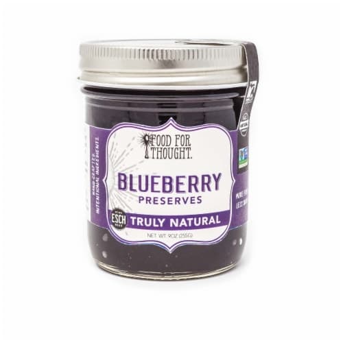 Blueberry Preserves; All Natural, Gmo Free