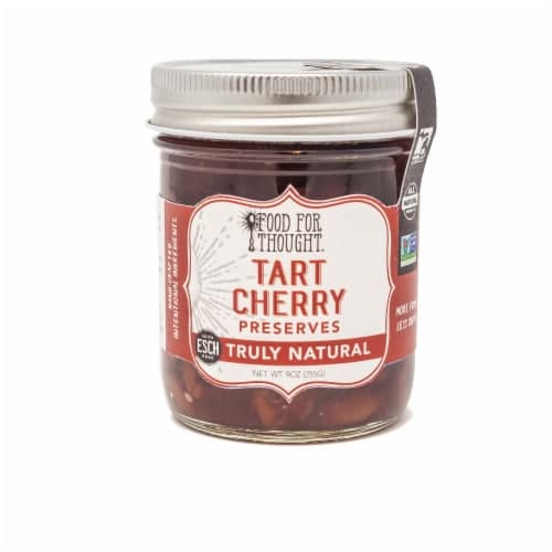 Tart Cherry Preserves; All Natural, Gmo Free