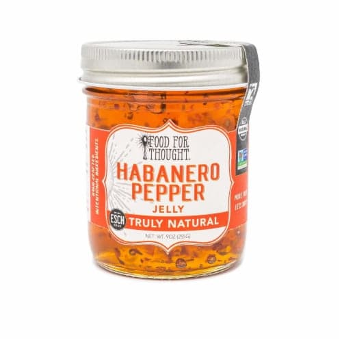 Habanero Pepper Jelly; All Natural, Gmo Free