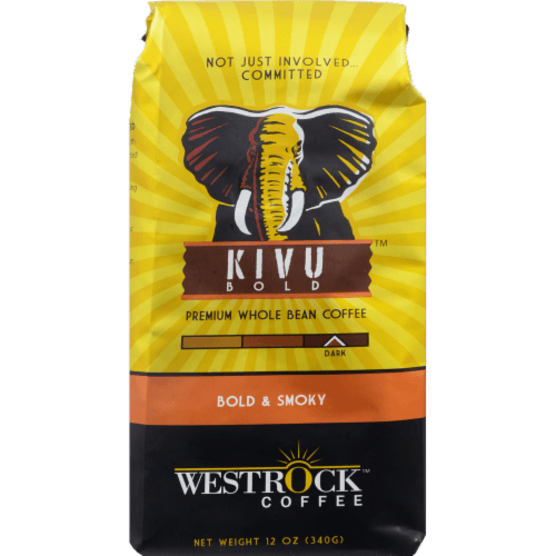 Westrock Coffee Kivu Bold & Smoky Dark Roast Premium Whole Bean Coffee