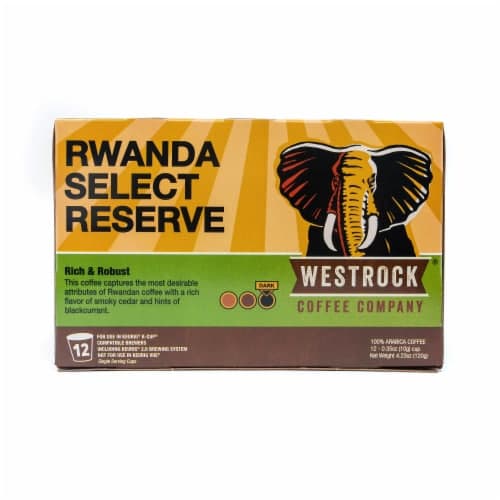 Westrock Coffee Rwanda Select Reserve Dark Roast Single Serve Coffee