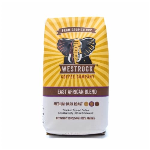 Westrock East African Blend Medium-Dark Roast Ground Coffee