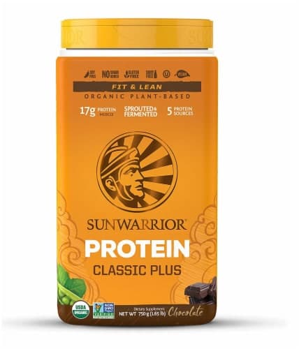 Sunwarrior  Classic Plus Protein   Chocolate