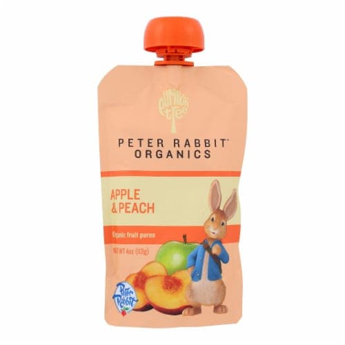 Peter Rabbit Organics Apple & Peach Puree Pouch