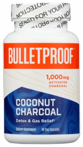 Bulletproof Coconut Charcoal Detox & Gas Relief