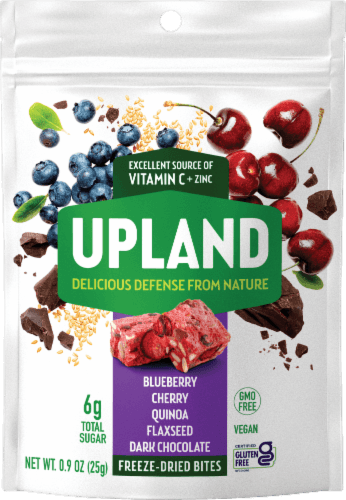 Upland Blueberry Cherry Quinoa Flaxseed Dark Chocolate Freeze-Dried Bites