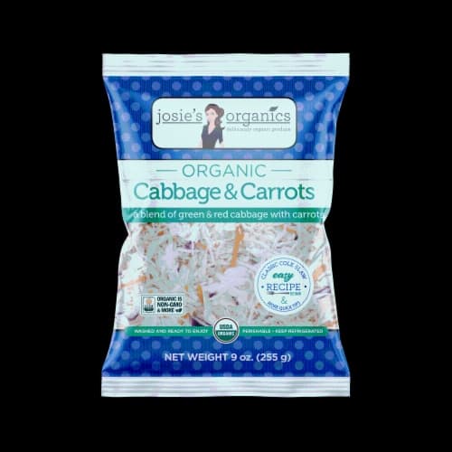 Josie'S Organics Cabbage & Carrots Mix