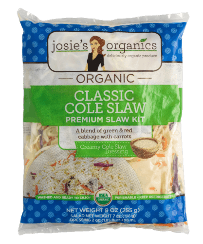 Josie'S Organics Classic Cole Slaw Premium Slaw Kit