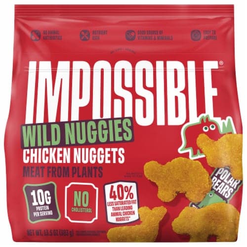 Impossible Wild Nuggies Chicken Nuggets Made From Plants