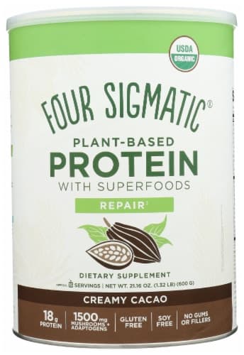 Four Sigmatic Creamy Cacao Repair Plant-Based Protein With Super Foods