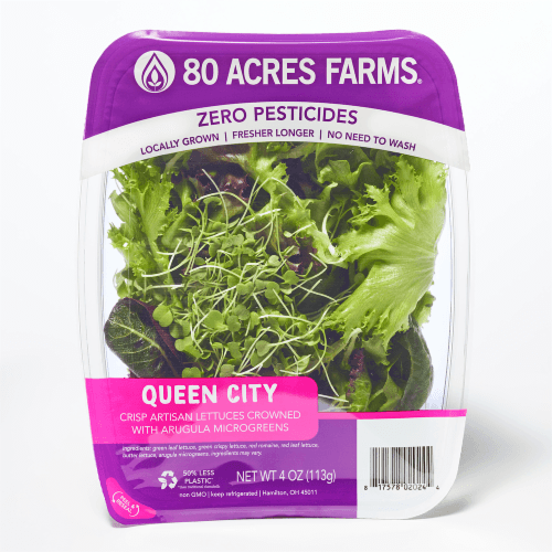 80 Acres Farms Queen City Salad Mix Blend