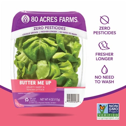 80 Acres Farms Butter Me Up Zero Pesticides Salad