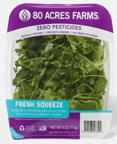80 Acres Farms Fresh Squeeze Salad Mix