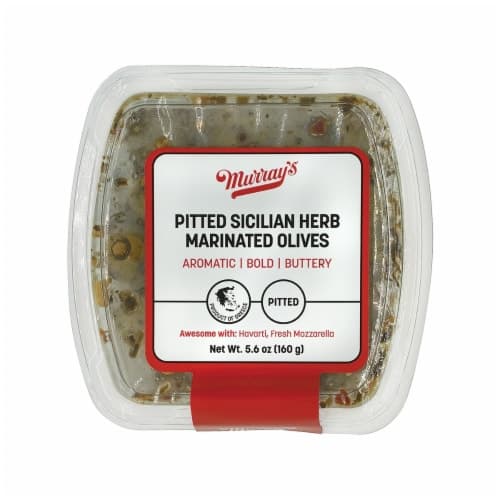 Murray'S Pitted Sicilian Herb Marinated Olives
